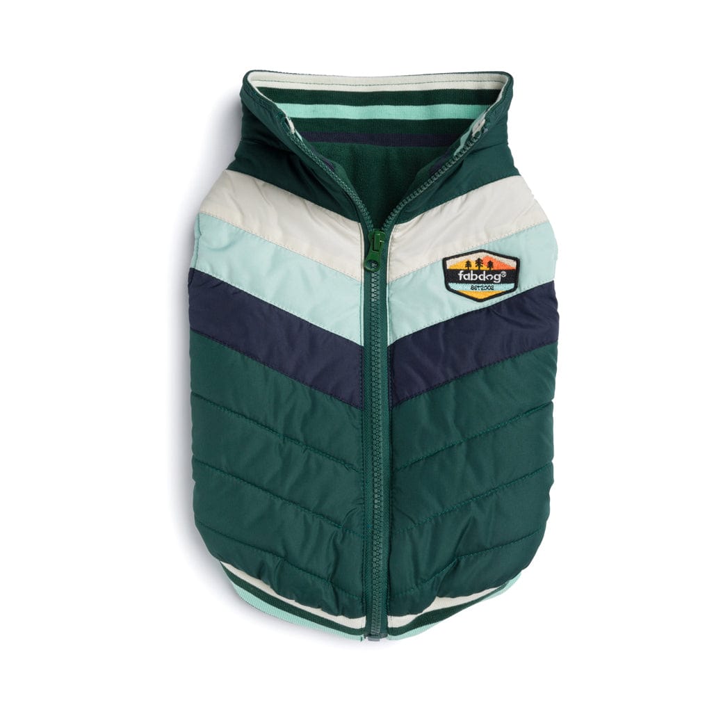 fabdog® Green Chevron Jacket Apparel