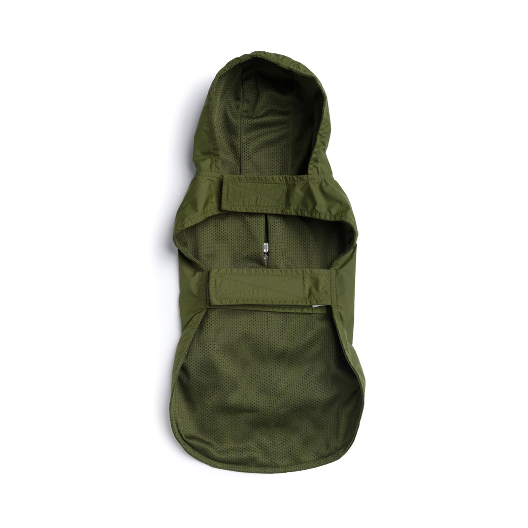 Olive Raincoat