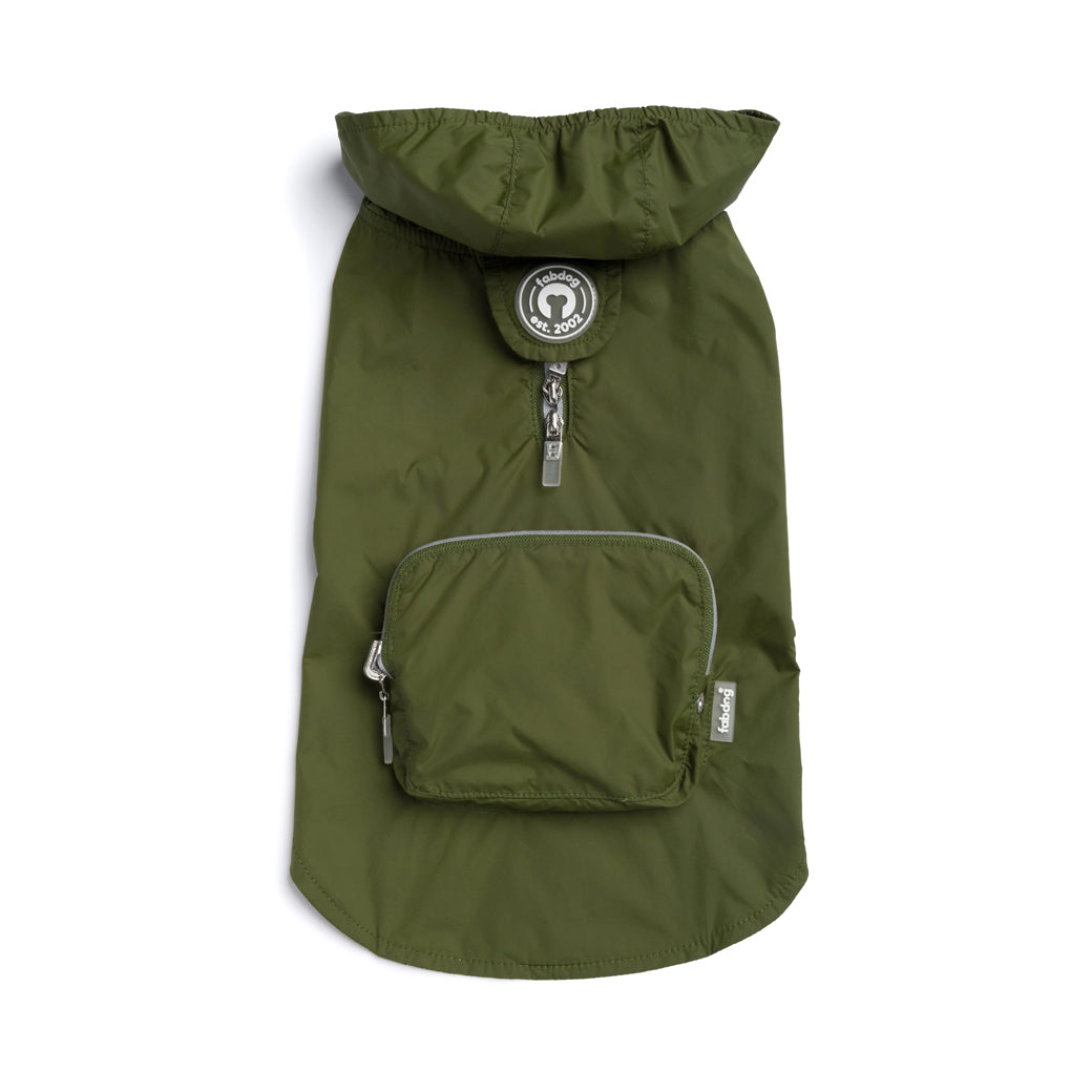 Olive Raincoat