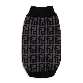 fabdog® 8" Black Monogram Sweater Apparel