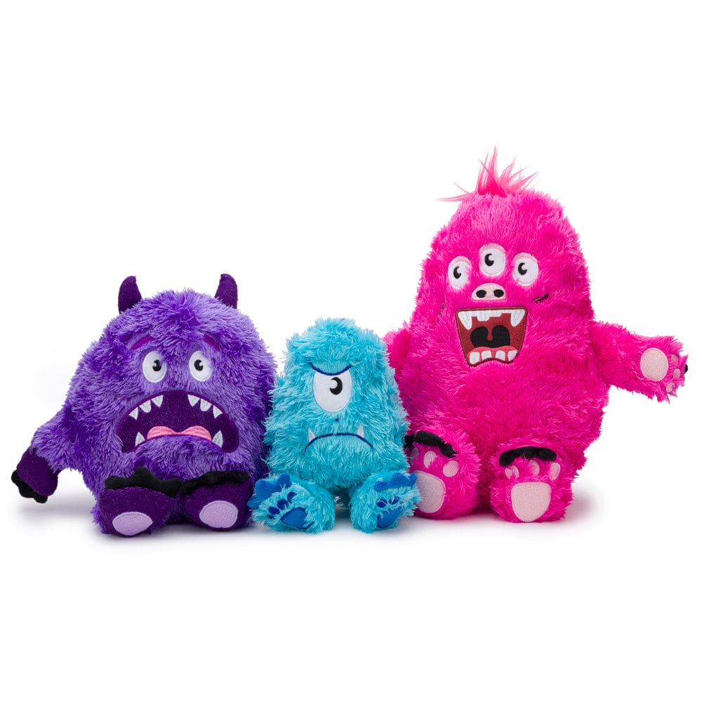 fabdog® Fluffy Medium Purple Monster Toys