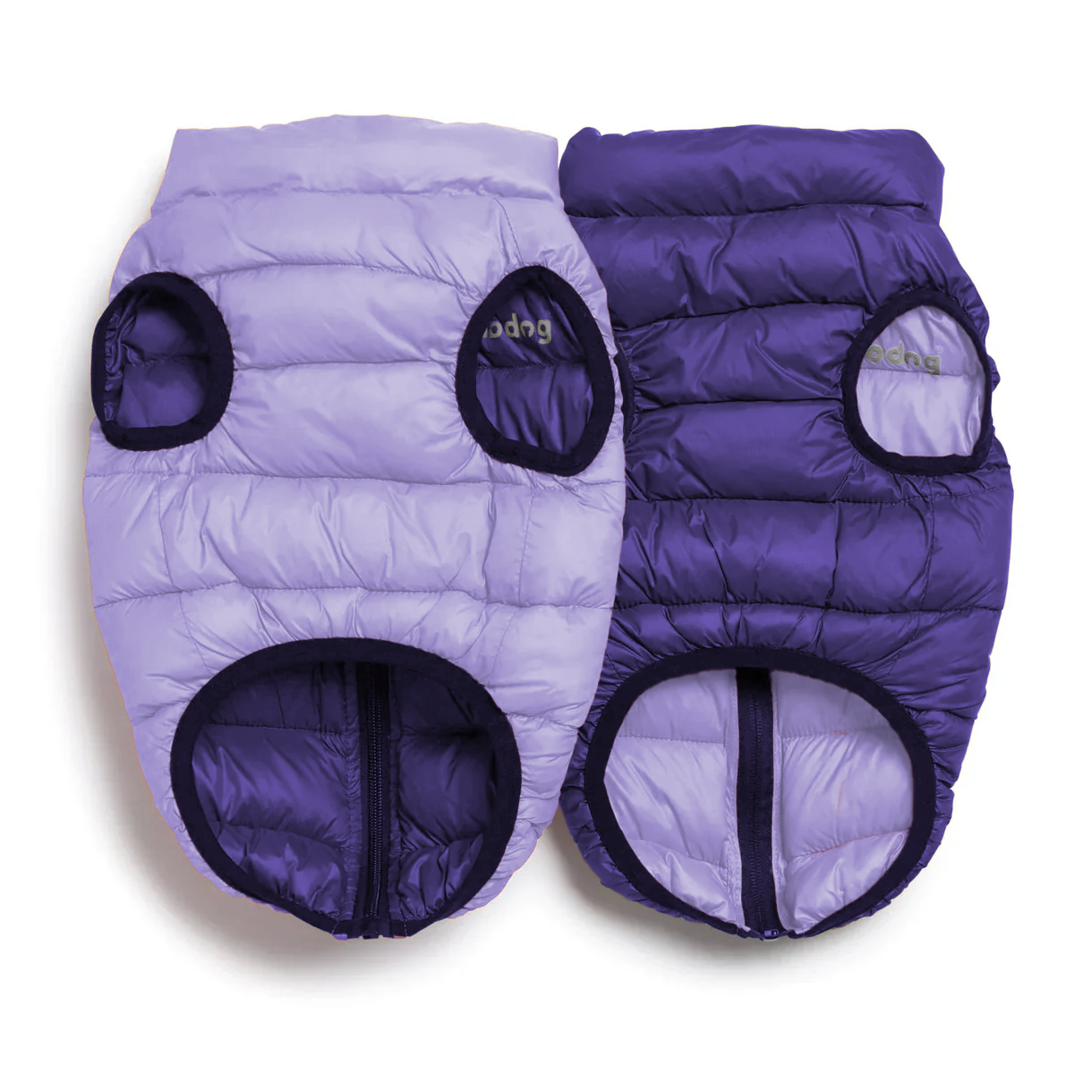 Lilac/Lavender Pack N' Go Reversible Puffer