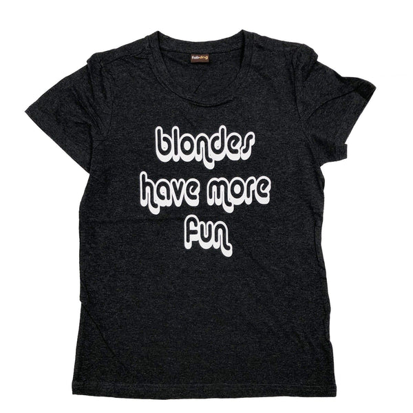 Blondes Have More Fun Matching Human T-Shirt