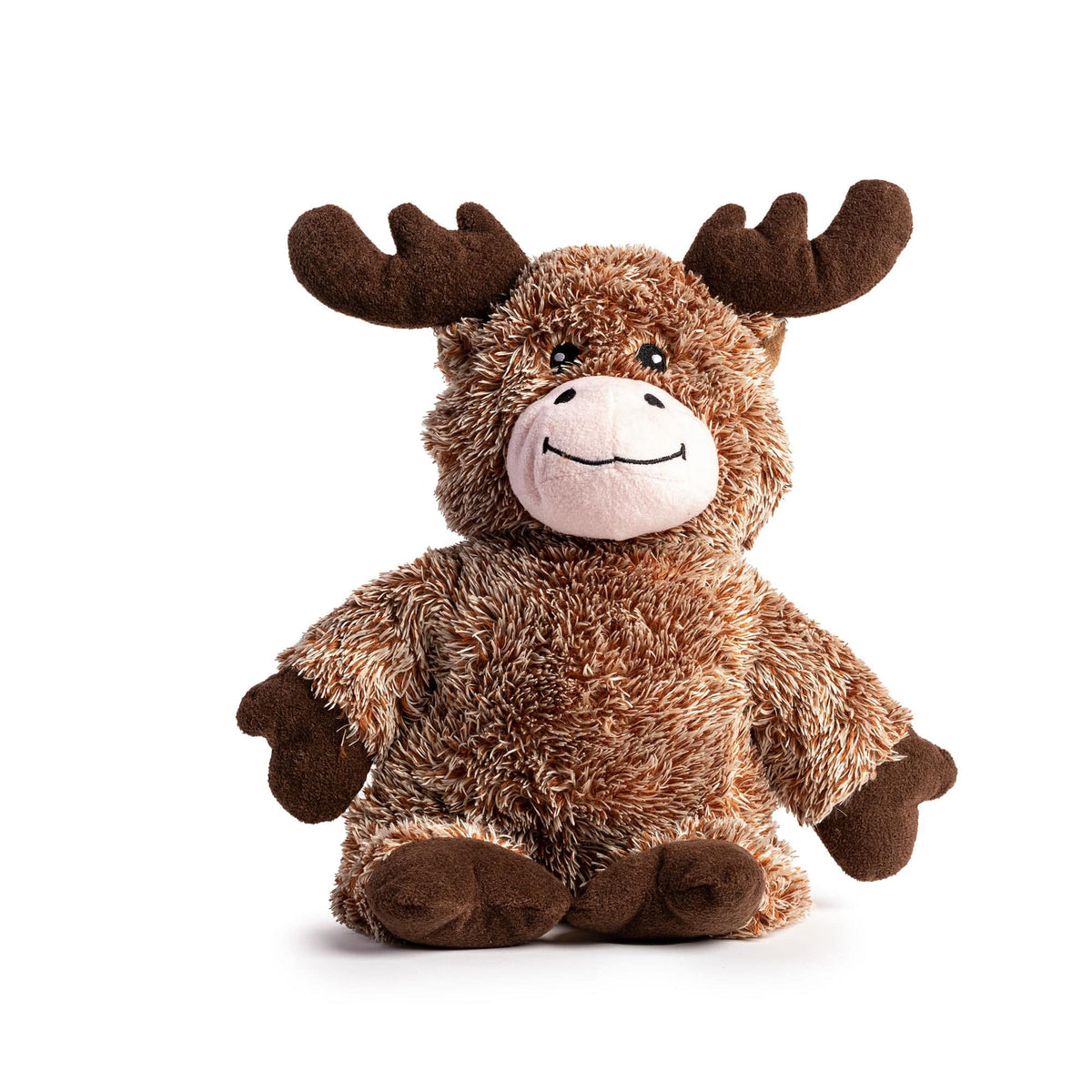 Fluffy Moose Plush Toy