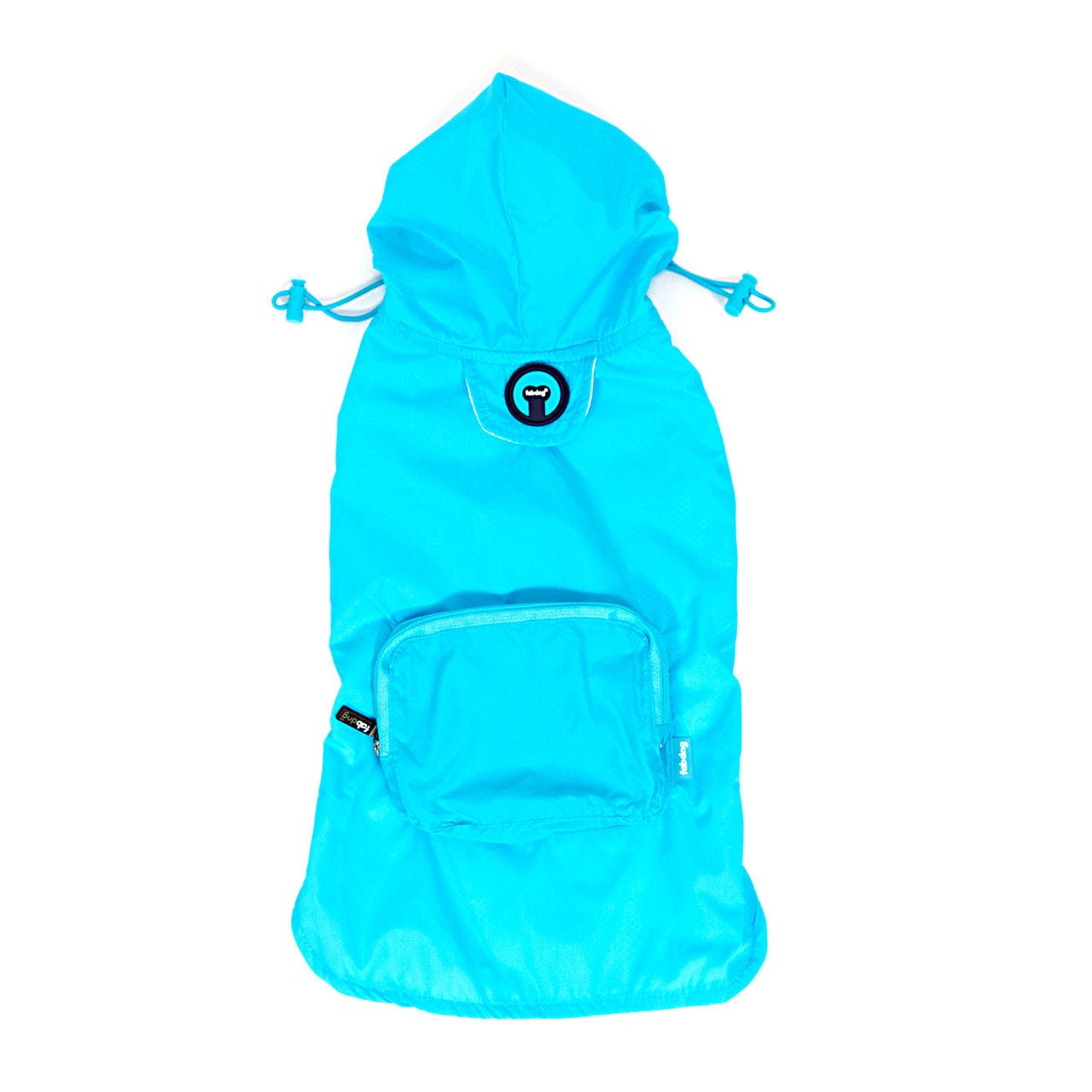 Blue Packaway Raincoat