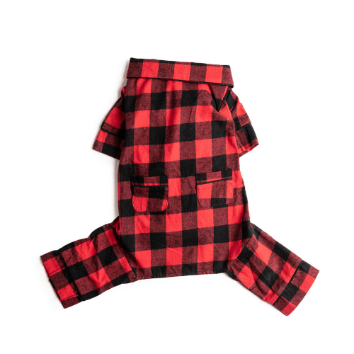 Buffalo Check Pajamas Matching Dog PJs