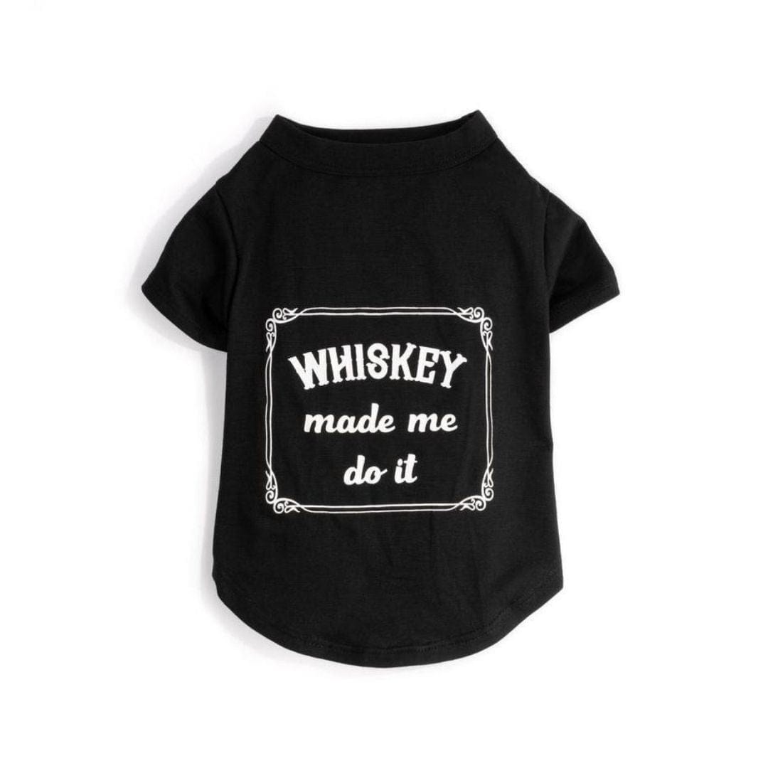 Whiskey Made Me Do It T-Shirt