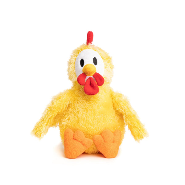 Soft chicken sale dog toy